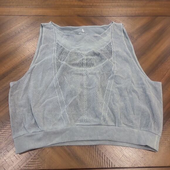 Free People Running Through My Mind Tank Hazy Forest (Green Color) Medium - Picture 5 of 9